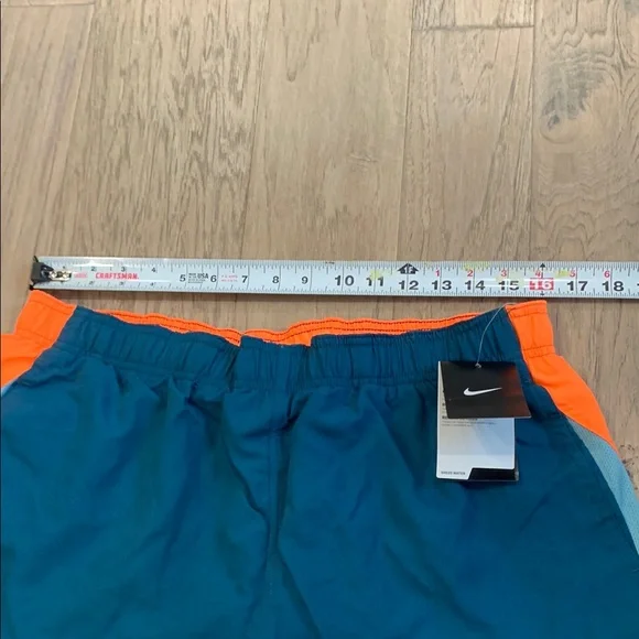 NWT Nike Mens Current Volley Swim Bottom Board Blue Shorts Size XL - Picture 8 of 8